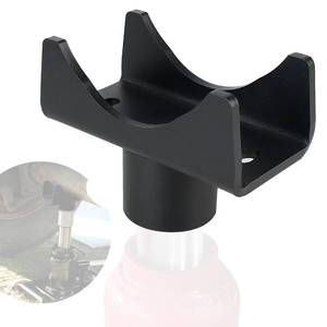 lot 2056 image: Bottle Jack Adapter, Axle Saddle for 2, 3, 4 Round & 2 Square Tube, Bottle Jack Extension for RV Trailer, Within 1.5 Lifting Platform, Garage, Farm & Ranch - Retail $16