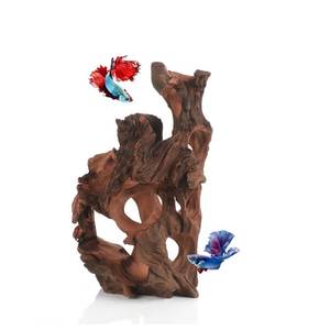 lot 2086 image: Natural Driftwood Aquarium Cave Betta Fish Hideout for Aquarium Fish Tank Decorations 10.2-11.8 -Reptile Hide-Snake Hide-Cave for Cichlids Habitat Shelter for Crayfis - Retail $30