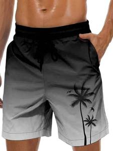 lot 2113 image: Lzzidou Mens Swim Trunks Hawaiian Bathing Mesh Lining Suit Swimsuits Beach Shorts with Pockets XL - Retail $20