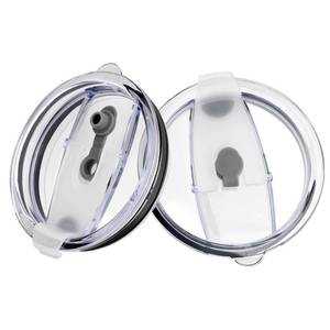lot 2159 image: Sursip 3.6-Inch Replacement Lids for 3040 oz Wide-Mouth Stainless Steel Insulated Tumblers (Fits 3.6 Diameter), Spill-Proof, Travel Coffee Cup Mug Cover, BPA-Free-2-Pack - Retail $4,066