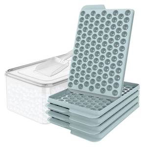 lot 2180 image: WIBIMEN Mini Ice Cube Trays for Freezer with Lid, 0.55 Pebble Ice - Retail $20