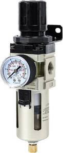 lot 40014 image: SNS Air FilterRegulator Piggyback 38 NPT - Poly Bowl Guard, AW3000-N03A