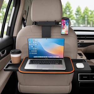 lot 40034 image: Large Car Tray Table for Back Seat with Adjustable Height