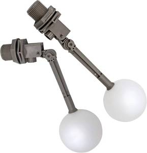lot 40069 image: 2 Pack 1 Inch Water Float Valve for Pond