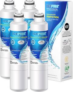 lot 40074 image: ICEPURE RWF0700A Replacement for Samsung HAF-CINEXP, DA29-00020B, 4 Pack