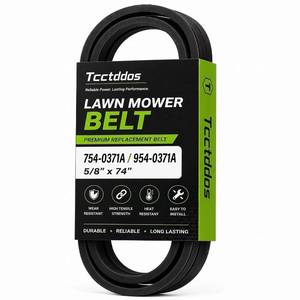 lot 40086 image: 754-0371A 954-0371A Mower Deck Belt 58 x 74 for MTD Tractors