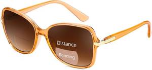 lot 40087 image: FEISEDY Women Bifocal Sunglasses Reader UV400 Protection B0351 1.50
