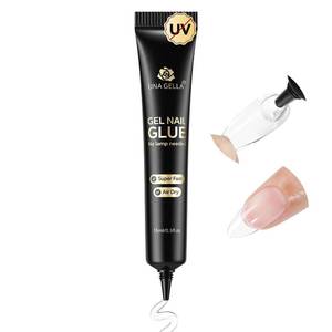 lot 40089 image: UNA GELLA Gel Nail Glue No UV Light 15ml Strong-hold Formula