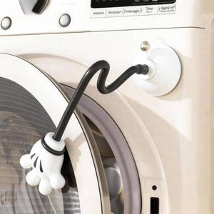 lot 40110 image: Front Load Washer Door Prop and Stopper with 2.5-Inch Suction Cup Base