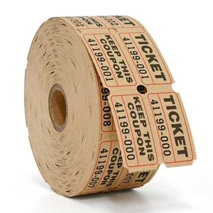 lot 40141 image: L LIKED Raffle Tickets Double Rolls, 1000 per Roll, 5050 for Events & Prizes