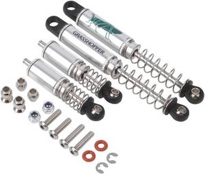 lot 40142 image: 110 RC Aluminum Oil Shocks Dampers for Tamiya GrasshopperHornet Chassis