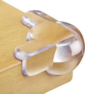 lot 40153 image: Corner Protectors for Baby (12 Pack) - Patented - Transparent Edge Protectors