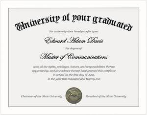 lot 40188 image: upsimples Certificate Frame, 8.5 by 11 Diploma Frames, 1 Pack, White