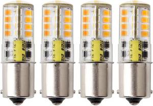 lot 40191 image: 4PCS BA15S LED Bulbs 12V Waterproof Bayonet Base 11411156 for Camper 3000K