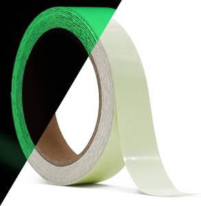 lot 40193 image: Glow in the Dark Tape 30 ft x 1 in, Fluorescent, Non-Toxic, Waterproof