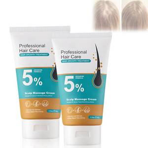 lot 40202 image: 2Pcs 5% Hair Growth Scalp Massage Cream with Rosemary Biotin for Men & Women