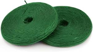 lot 40266 image: PerkHomy 800 Feet Garden Twine, Natural Jute, 2x400ft, Green for Gardening