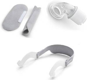lot 40279 image: Accessory Kit for Dream Wear Nasal & Pillow, Elbow, Head Strap & Soft Wraps