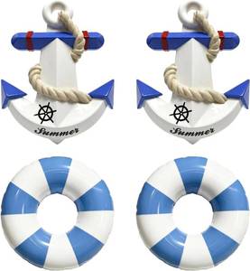 lot 40287 image: Beach Vacationers Towel Clips for Beach, Pool, and Cruise Chairs, 4-Pack