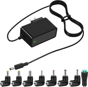 lot 40304 image: 12V Charger for Kids Ride-On Cars, FanttikRide N7 Wiggle Car Power Adapter