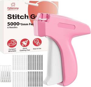 lot 40308 image: Stitch Gun for Clothes, Tagging Gun, Quick Clothing Fixer, Pink