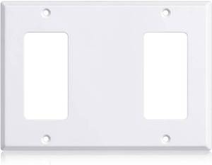 lot 40315 image: Kingdder 1 Pcs 3gang Wall Plate, Decorblankdecor, Stainless Steel