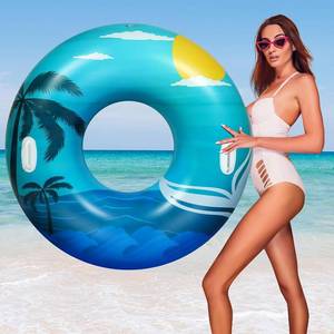 lot 40341 image: HeySplash Pool Floats, Inflatable Pool Floaties for Adults