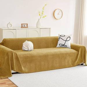 lot 40349 image: hyha Couch Cover for Dogs, Boho Chenille Sofa Cover for 3 Cushion Couch
