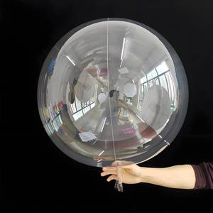 lot 40353 image: Bobo Balloons 25 Packs, 24-Inch Transparent Bubble Balloons for LED Light Up