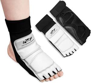 lot 40366 image: Taekwondo Sparring Gear Foot Protector, Foot Guard for Kung Fu Kickboxing