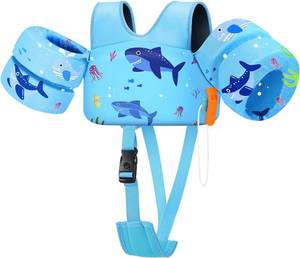 lot 40369 image: HeySplash Toddler Swim Vest Fits 13-20-30-50-66 Lbs with Adjustable Strap