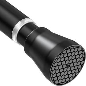 lot 40376 image: Black Tension Curtain Rod 30 to 64 Inch,Adjustable Curtain Rod