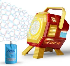 lot 6518 image: Belemar Bubble Machine with Lights, 6 Holes, 15,000 BubblesMin
