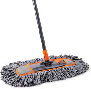 lot 6524 image: CLEANHOME Microfiber Dust Mop for Hardwood Floor Cleaning