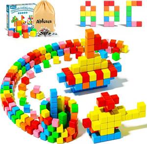 lot 6527 image: Apluses 42PCS Magnetic Blocks for Kids Ages 3-8, Sensory Montessori Toys