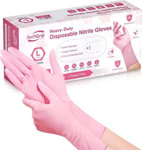 lot 6546 image: SwiftGrip Nitrile Dishwashing Gloves, 12-Inch Cuff, 6-mil, Latex-Free