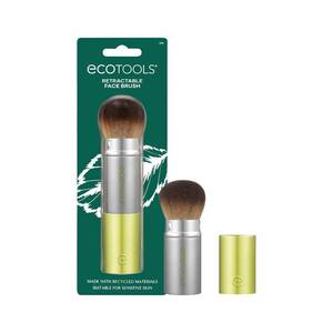 lot 6551 image: EcoTools Retractable Kabuki Brush, Travel Makeup Brush, 1 Count