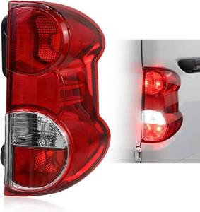 lot 6515 image: Halogen Tail Light Assembly for Nissan NV200 2013-2021 Right No Bulbs