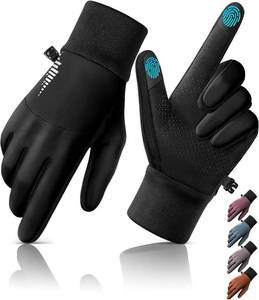lot 6623 image: rivmount Water-Resistant Thermal Winter Gloves with Touch Screen Windproof M