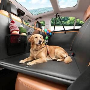 lot 6651 image: Gusil Back Seat Extender for Dogs Pet Den, 450lb Capacity, Waterproof