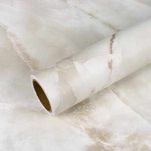lot 6652 image: VEELIKE Onyx Marble Contact Paper for Countertops Peel & Stick 15.7x118