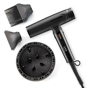 BaBylissPRO Nano Titanium Nano Light Ionic Dual-Voltage Hair Dryer