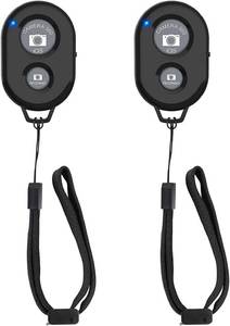 lot 6700 image: zttopo Wireless Camera Remote Shutter for Smartphones (2 Pack) Wrist Strap