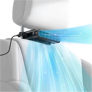 lot 6729 image: Car Seat Fan with Dual Seatback Cooling Airflow for Driver & Kids