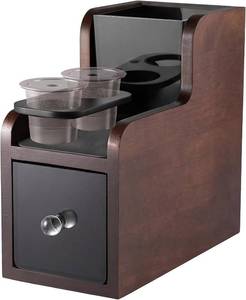 lot 6787 image: Coffee Pod Maker Stand with Reusable K-Cup Filter Holder & Filling Station