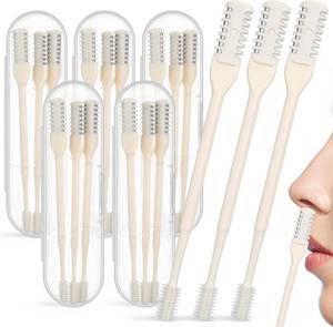 lot 6836 image: Nasal Hair Cutter 2-in-1 Travel Trimmer, Double-Sided 360  Rotate