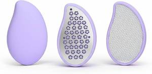 lot 6862 image: 2 in 1 Hair Remover & Exfoliator for Sensitive Skin, Reusable Full-Body Tool