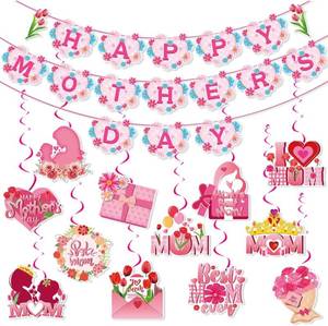 lot 6887 image: Mothers Day Decorations for Girls, Boys, Kids, Bedroom, Classroom