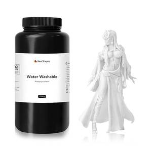 lot 6968 image: NextShapes Water Washable 3D Printer 405nm UV Resin,(White,1000g)