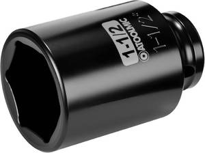 lot 6991 image: 12 Drive x 1-12 Inch Deep 6PT CR-MO Impact Socket for Removing Axle nut